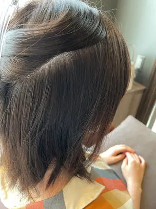ミディアム 六本木縮毛矯正/髪質 改善/LOANA鈴木のヘアスタイル