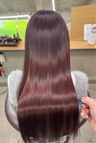ロング カラー 髪質改善×艶髪 🤍amane🤍のヘアスタイル