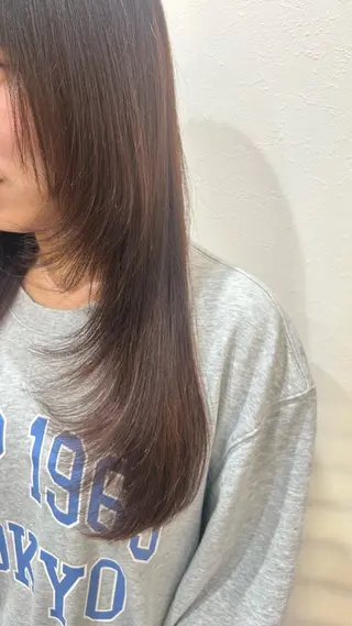 ロング 中村 仁美のヘアスタイル