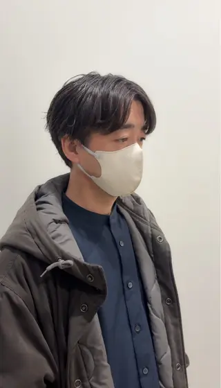 メンズ 艶髪カラー💙ྀི/ アイ兼任👀/ミナルのマツエク・マツパデザイン