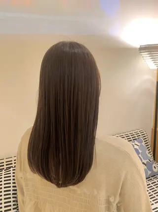 ロング カラー organic +eco所属・川越/organic 根本アユミのヘアスタイル