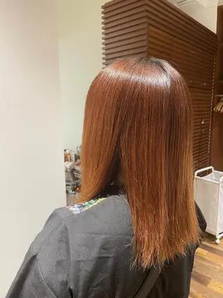 セミロング 井上 ほのかのヘアスタイル