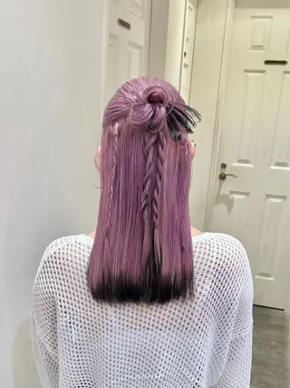 ロング 🥀暖色/エクステ/ ヘアメ/横浜/かなこのヘアスタイル