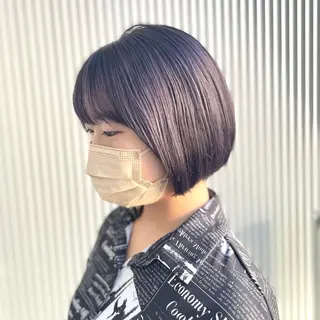 ショート カラー 💫小顔カット TAROのヘアスタイル