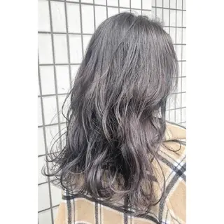 セミロング ヘアアレンジ カラー 髪質改善サロン🍃 AIRI のヘアスタイル
