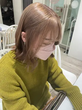 ミディアム miyu /大阪美容室のヘアスタイル