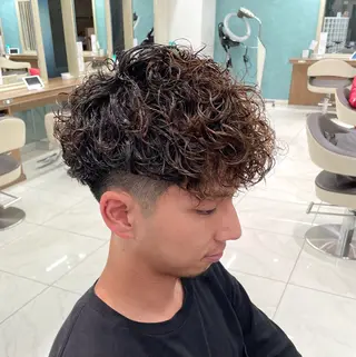 パーマ メンズ 【メンズ特化】 池田大成✂︎のヘアスタイル