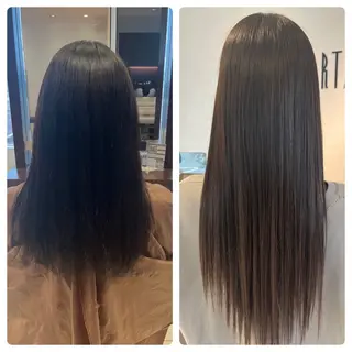 ロング EARTH長岡 🌼渡辺まい🌼のヘアスタイル