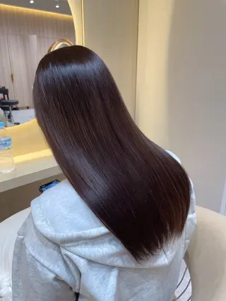 セミロング ブリーチ🌟リタッチ 🎠KANON🎡のヘアスタイル