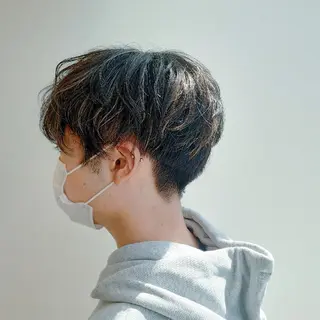 ショート カラー 髪質改善/ブリーチ 田代 龍我のヘアスタイル