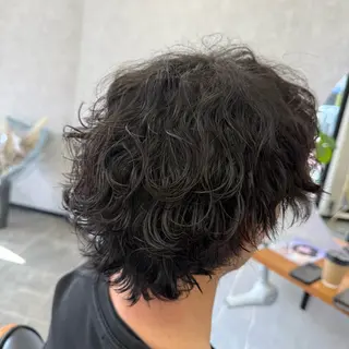 パーマ メンズ FLOWER by B.GARDEN所属・’Flower’ AYAKAのヘアスタイル