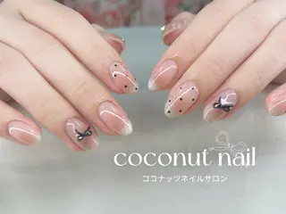 ネイル 神田 ココナッツのネイルデザイン