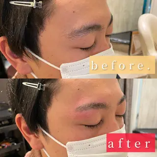 アイブロウ 桑田 新菜のヘアスタイル