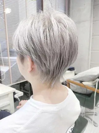 ショート カラー ヘアアレンジ メンズ 𝐑𝐈𝐍𝐊𝐀 🐣🩷のヘアスタイル