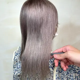 ミディアム ブリーチ🔥ベージュ /グレー/daikiのヘアスタイル