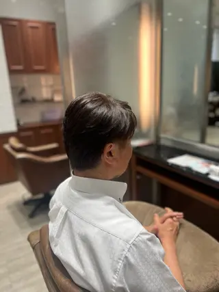 ショート カラー メンズ 山田 美幸のヘアスタイル