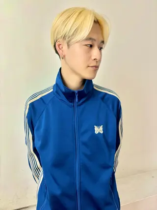 ショート メンズ men's/perm colorDaijuのヘアスタイル