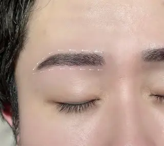 メンズ アイブロウ enchanted… 七隈店のエステ・リラクイメージ