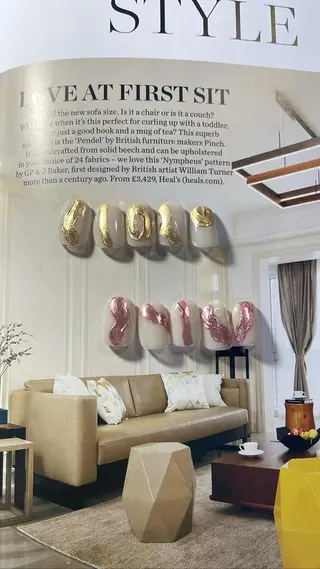 ネイル アイブロウ Lofinails ちひろのネイルデザイン