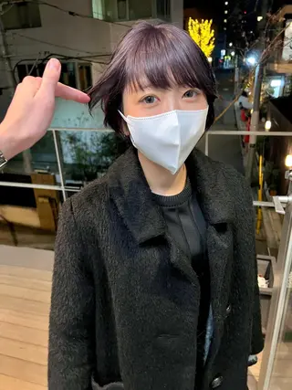 ショート カラー sakoda shunkiのヘアスタイル