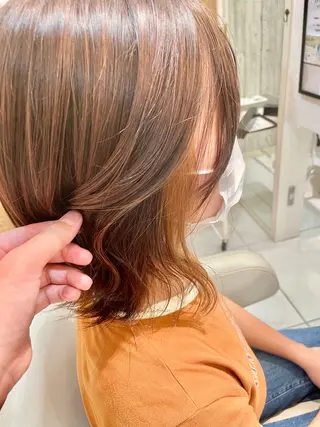 ショート カラー ヤマグチ ユキナのヘアスタイル