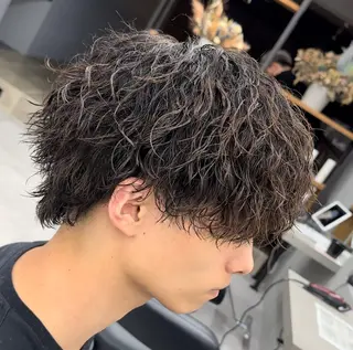 パーマ メンズ OVARL by apish所属・【メンズパーマ】 横田結希のヘアスタイル
