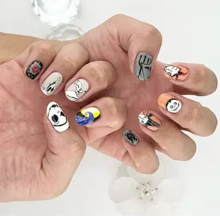 ショート RISA nail gleeのネイルデザイン
