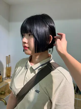 ショート カラー sakura🌸 レイヤー/韓国ヘアのヘアスタイル