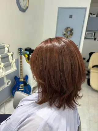 ミディアム カラー ルミア所属・MASUMI／ 川西能勢口LUMIAのヘアスタイル