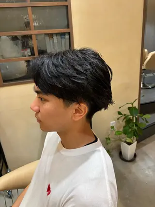 ショート メンズ 鹿児島 TSUBASAのヘアスタイル