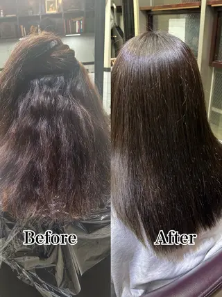 ロング パーマ 鈴木結花/立川美容師 /お悩み解決型美容師のヘアスタイル