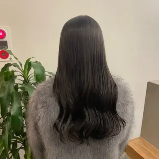 ロング ✧*｡韓国ヘア 今塚裕夏🦋🖤のヘアスタイル