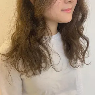 セミロング m ā l o.🌷 サカモトマイコのヘアスタイル