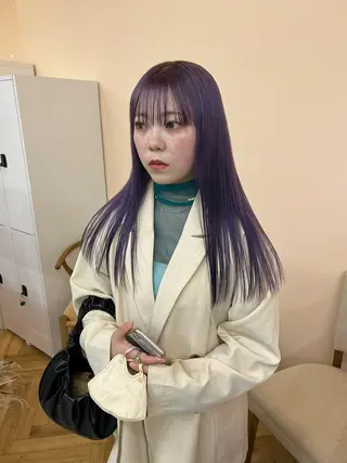 ロング カラー 舟橋耀/ブリーチカラ ー/レイヤーカットのヘアスタイル