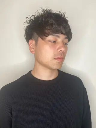 ショート パーマ Avalon所属・Hiroshi ヒロシのヘアスタイル