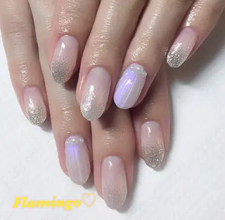 ネイル 浮きにくいフィルイン ｜上品シンプルネイルのネイルデザイン