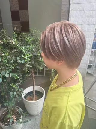 カラー メンズ EARTH 山﨑龍馬のヘアスタイル
