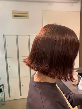 ミディアム die schere Lob所属・脱白髪染め 木内優作のヘアスタイル