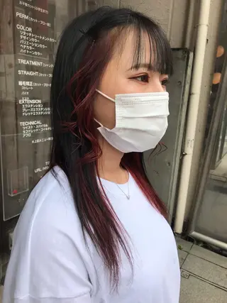 ロング カラー サカグチユキナ 【tocca】のヘアスタイル