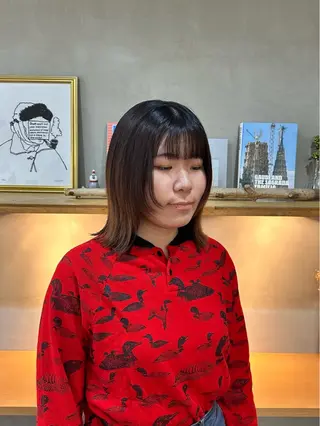 ショート 【縮毛矯正＆髪質改善 特化】/川上 結愛のヘアスタイル