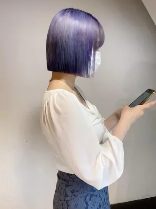 ショート カラー 🧡色落ちまで2度綺 麗なカラー🧡ヨシキのヘアスタイル