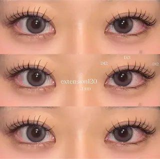 マツエク・マツパ NORA senaのマツエク・マツパデザイン