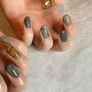 ネイル フリーランス¨̮⃝ ネイリストOKADAのネイルデザイン