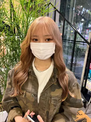 ロング 韓国🩶Y2Kネイル 💫くれはのネイルデザイン