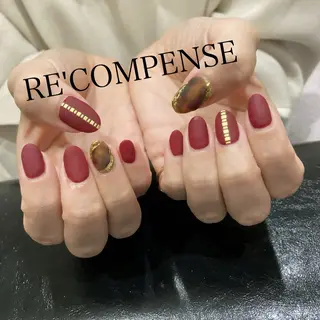 ネイル RE'COMPENSE所属・れこん ぱんすのネイルデザイン