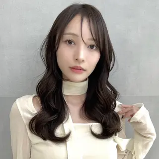 ロング 🖤韓国系🇰🇷カ ラー/kokona❕のヘアスタイル