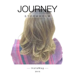 ミディアム セミロング カラー Ly   hair（リーヘア）所属・Lyhair🦊🎀 AKIのヘアスタイル