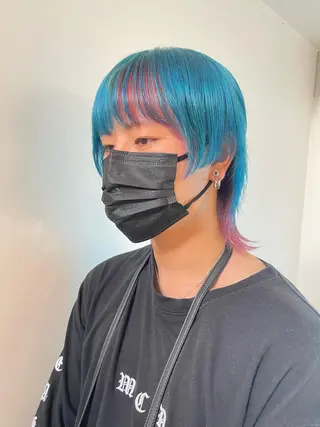 カラー デザインカラー 🎀REINA🎀のヘアスタイル