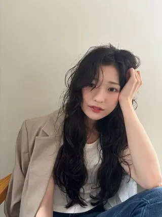 ロング 大曽根/艶カラー🌷 暖色/yuukaのヘアスタイル