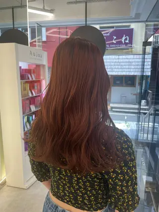 ロング カラー ヘアアレンジ 【Sweep】おじま のぞみのヘアスタイル